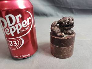 Stone Stamps and Holder