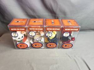 Set of 4 NSync Teddy Bears