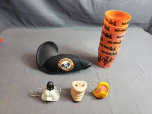 Mickey Mouse Ears, Yogi Bear Plastic Cups, Noses