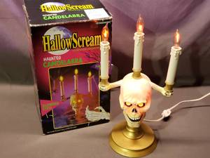 HallowScream Haunted Candelabra