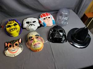 Vintage Halloween Masks