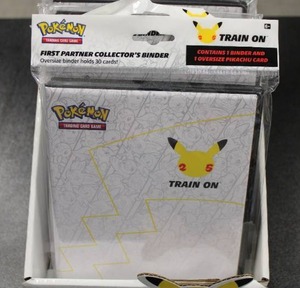 lot 32 image: Pokemon 25th Anniversary Oversized Card Binder Lot New In Package  12 Binders - Oversized Pikachu In Each Binder