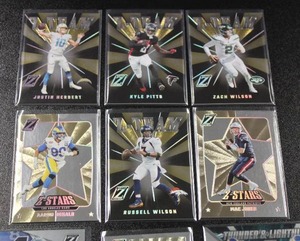 lot 54 image: 2022 Zenith Football Insert Lot  9 Inserts