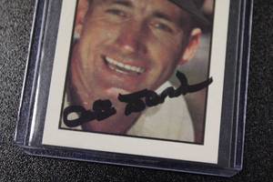 lot 60 image: 1983 - 1953 Bowman Reprint Al Dark In Person Autograph