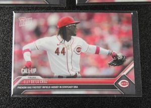 lot 61 image: 2023 Topps Now Call Up Elly De La Cruz #575 Lot  5 Cards