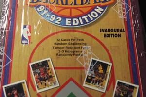 lot 140 image: 1991-92 Upper Deck Basketball Hobby Box
