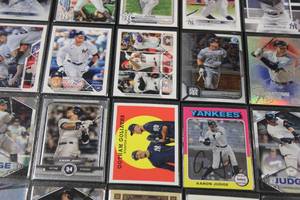 lot 156 image: Aaron Judge Baseball Card Lot  20 Cards