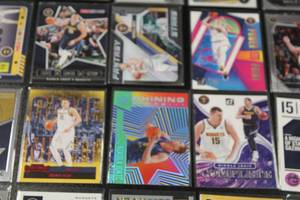 lot 162 image: Nikola Jokic Basketball Card Lot  20 Cards