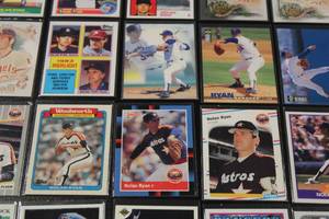 lot 169 image: Nolan Ryan Baseball Card Lot  20 Cards