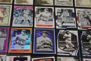 lot 170 image: Babe Ruth Baseball Card Lot  20 Cards