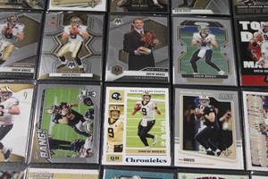 lot 171 image: Drew Brees Football Card Lot  20 Cards