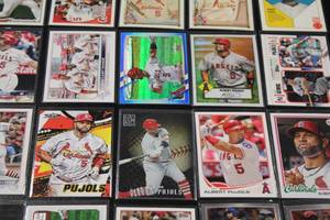 lot 221 image: Albert Pujols Baseball Card Lot  20 Cards