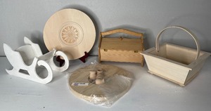 lot 83 image: Wood Crafting Lot