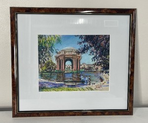 lot 54 image: Palace of Fine Arts Pastel by artist Donald Maier