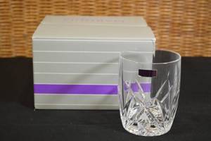 lot 9 image: 4 X Oversized Double Old Fashioned Brookside by Waterford Crystal MSRP $100.00