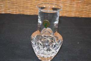 lot 55 image: Waterford Crystal Lola Bud Vase MSRP $100