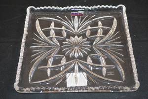 lot 74 image: Marquis by Waterford Newberry Square Tray MSRP $30.00