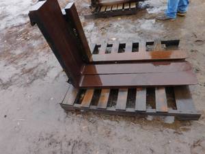 2 - Sets of Forklift Forks G, H