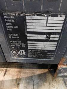 GNB 24 Volt Battery Charger - Untested, Condition unknown
