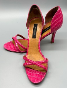 lot 69 image: Stephanie Dorsay Hot Pink Heels by Ann Taylor