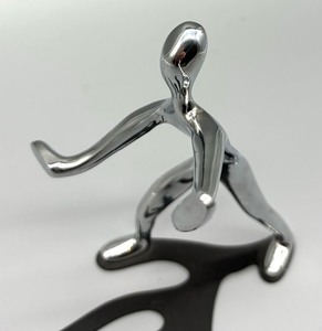 lot 94 image: Abstact Metal Figurine by Mukul Goyal Design