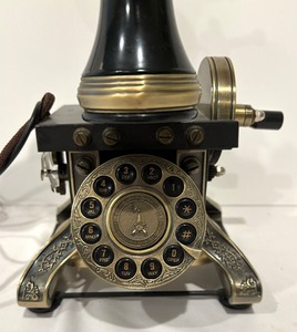 lot 31 image: Paramount Electronics Vintage Candlestick Phone Replica