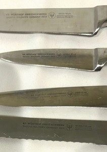 lot 33 image: 4 Wsthof Knives
