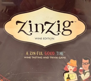 lot 34 image: ZinZig Wine Tasting Trivia Game
