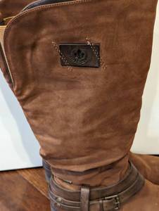 lot 151 image: Womens Rieker Brown Leather Boots