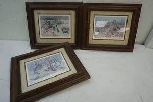 lot 40 image: Les Kouba prints