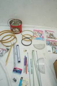lot 155 image: Sewing supplies