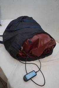 lot 192 image: Queen Size Blow Up Mattress with Remote