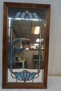 lot 210 image: Framed Mirror