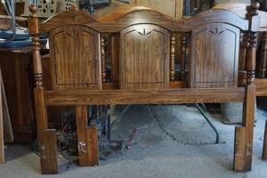 lot 250 image: Headboard