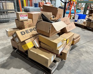 Pallet of New Old-Stock Auto Parts - 1990s-2000s Models