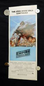 lot 2 image: 1980 The Empire Strikes Back - Style B Single Sided Original Movie Theater Poster