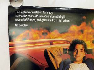 lot 37 image: 1991 If Looks Could Kill Double Sided Original Movie Theater Poster