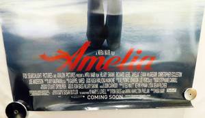 lot 31 image: 2009 Amelia Double Sided Original Advance Movie Theater Poster