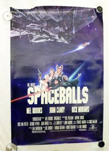 lot 4 image: 1987 Spaceballs Single Sided Original Movie Theater Poster