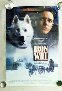 lot 41 image: 1994 Walt Disneys Iron Will Single Sided Original Movie Theater Poster