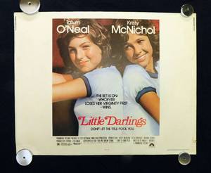 lot 58 image: 1980 Little Darlings Single Sided Half Sheet Movie Theater Poster