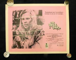 lot 70 image: 1979 The Bell Jar Single Sided Half Sheet Movie Theater Poster