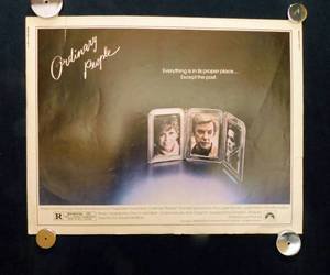 lot 50 image: 1981 Ordinary People Single Sided Half Sheet Movie Theater Poster