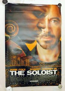 lot 52 image: 2008 The Soloist Double Sided Original Advance Movie Theater Poster