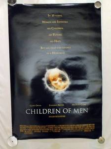 lot 61 image: 2006 Children of Men Double Sided Original Movie Theater Poste