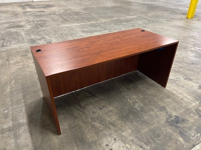 Wood Laminate Cherry  Mahogany Desk #2
