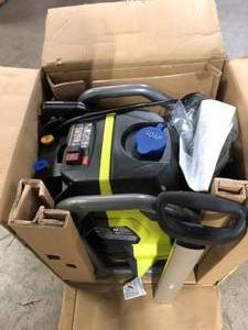lot 20 image: RYOBI 2000 PSI 1.2 GPM Cold Water Corded Electric Pressure Washer  Customer Returns See Pictures