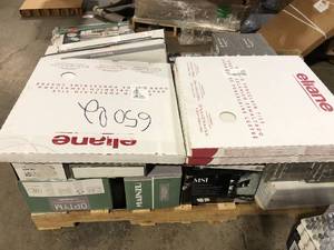 lot 23 image: Pallet of Mixed Assorted Flooring Various Models and Conditions Customer Returns See Pictures