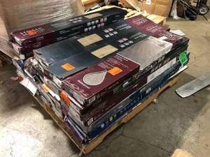 lot 27 image: Pallet of Mixed Assorted Flooring Various Models and Conditions   Customer Returns See Pictures