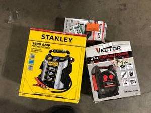 lot 43 image: Lot of Assorted Portable Power Stations Various Models and Conditions Customer Returns See Pictures